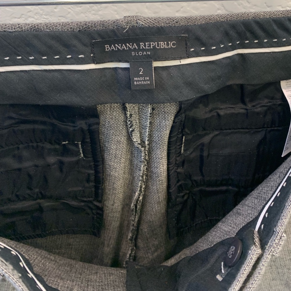 Banana Republic Gray Sloan pant